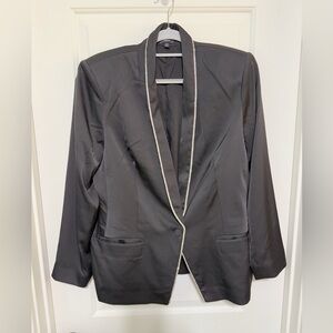 Express Rhinestone Black Women's Blazer